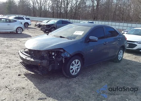 2018 Toyota Corolla L из США, поврежденный, VIN 2T1BURHE0JC068646